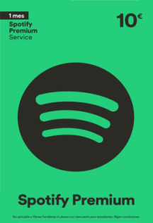 Spotify 10€ ES TEST EAN